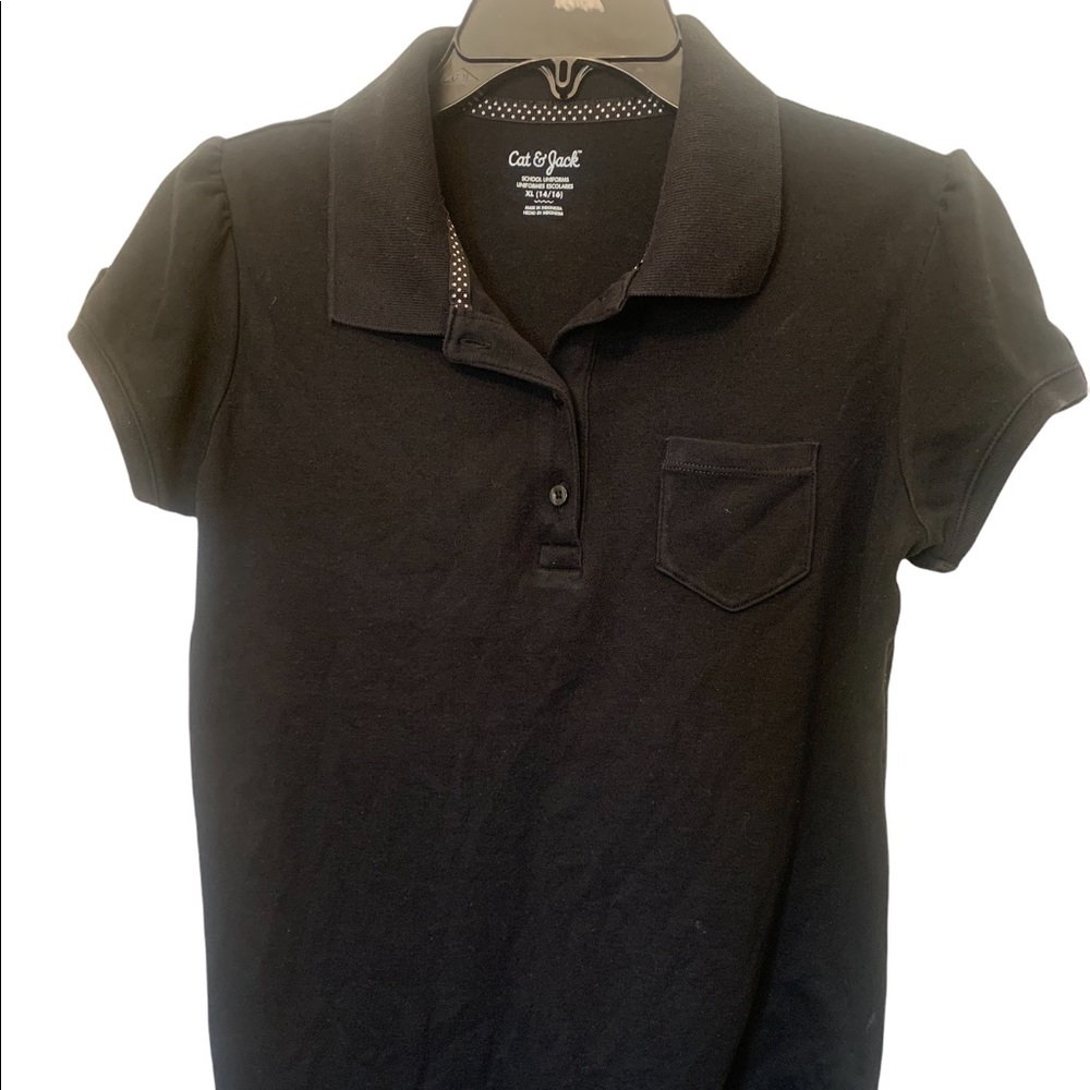 Cat & Jack Girls School Uniform Shirt Size XL 14/16